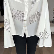 JENA | Elegant Long Fitted Blouse