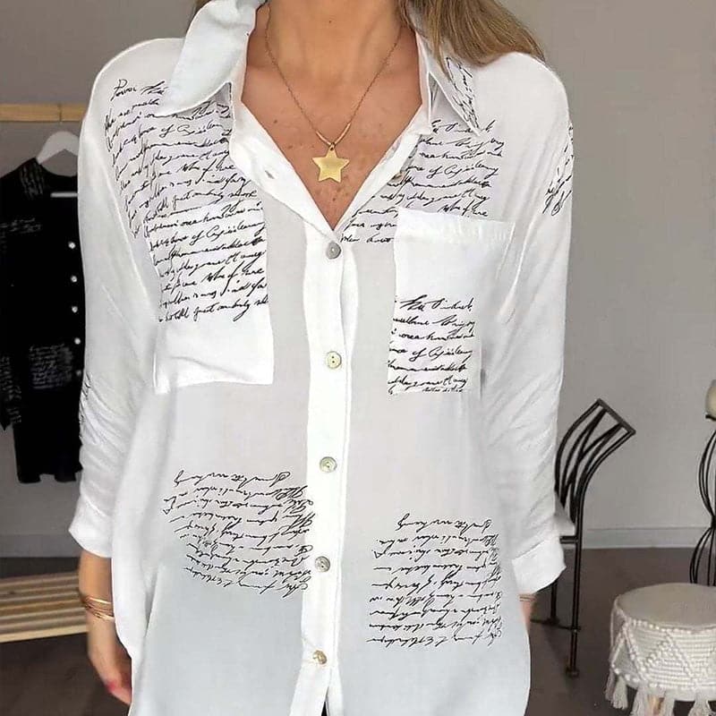 JENA | Elegant Long Fitted Blouse