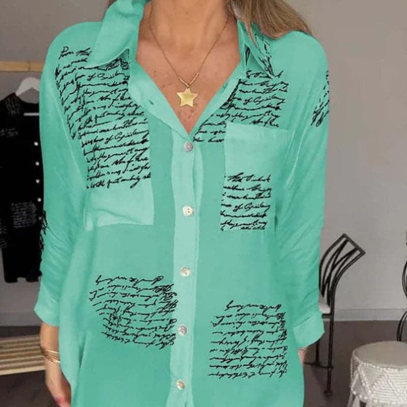 JENA | Elegant Long Fitted Blouse