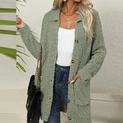 Anna | Cardigan en teddy douillet avec poches élégantes