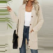 Anna | Cardigan en teddy douillet avec poches élégantes