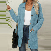 Anna | Cardigan en teddy douillet avec poches élégantes