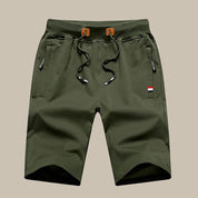 Shorts for menn med elastisk midje EZRA