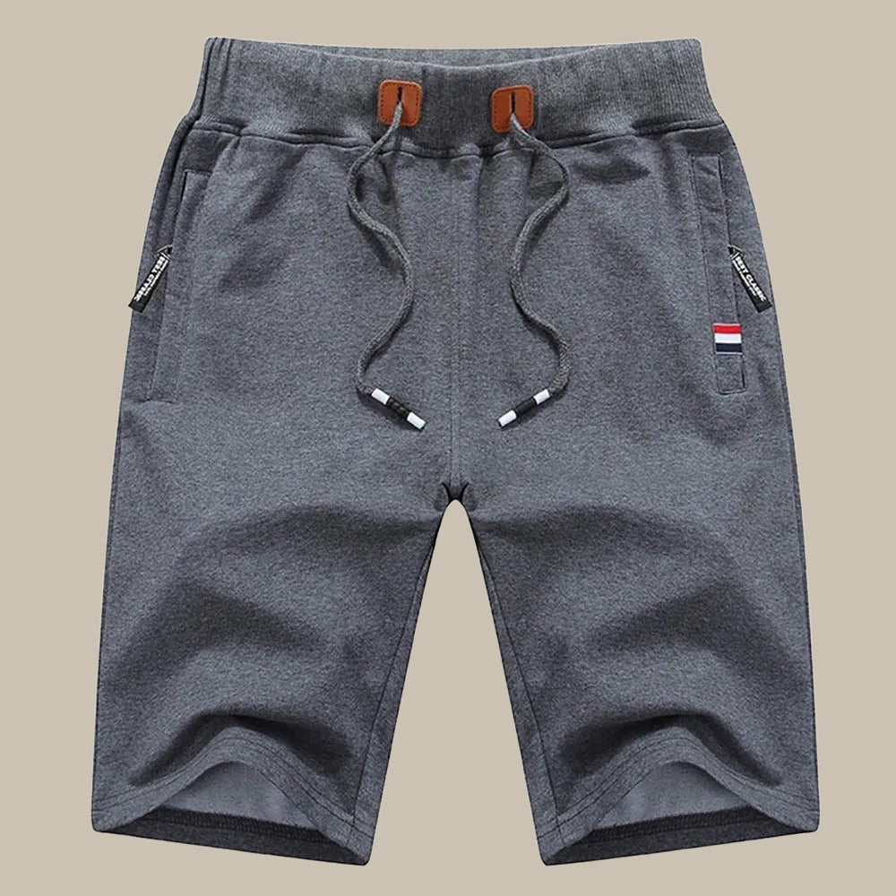 Shorts for menn med elastisk midje EZRA