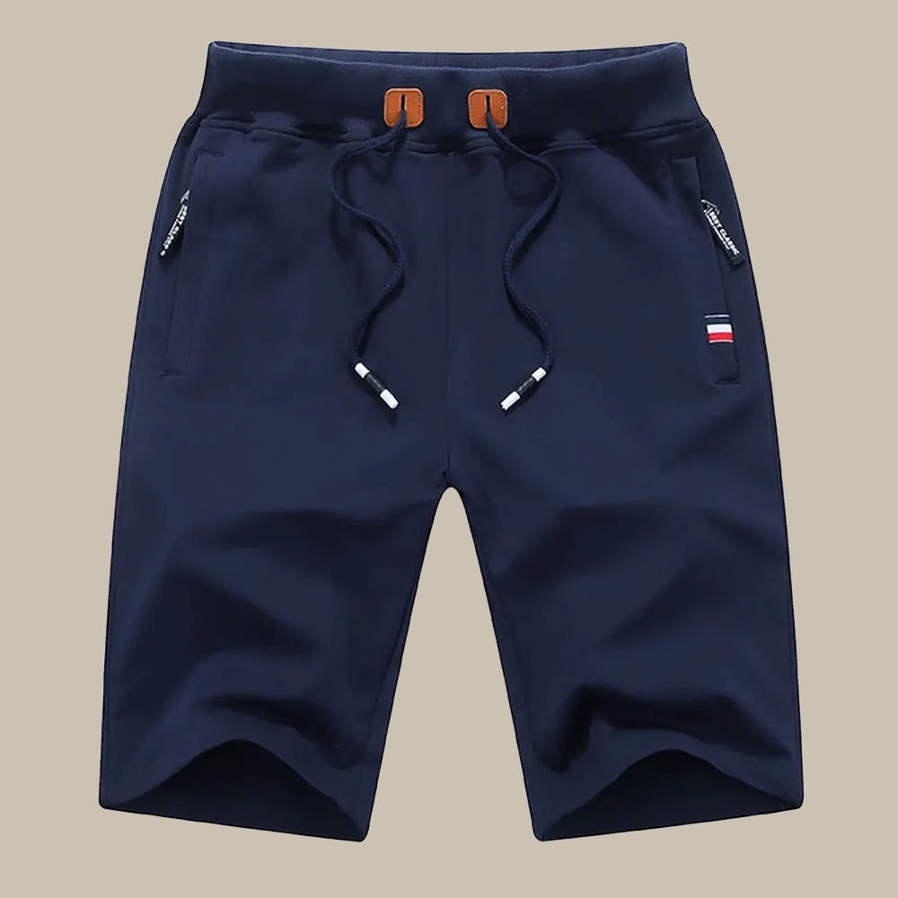 Shorts for menn med elastisk midje EZRA