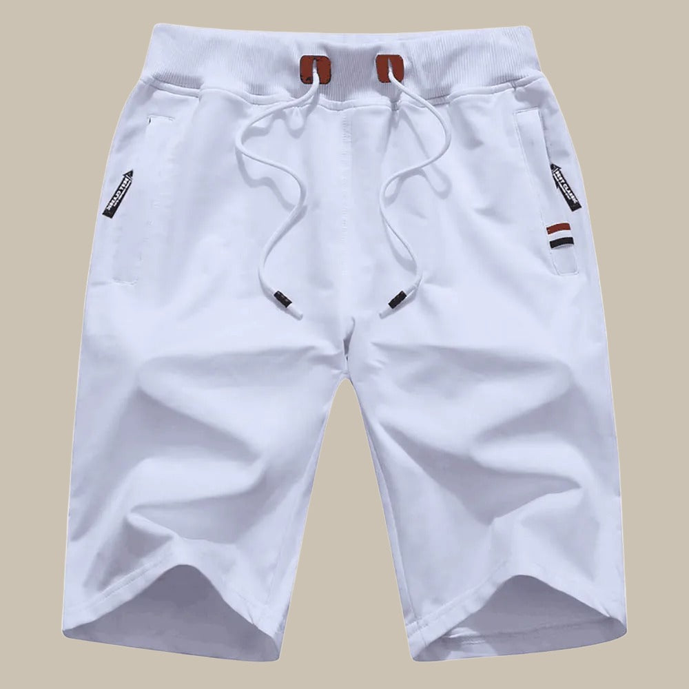 Shorts for menn med elastisk midje EZRA