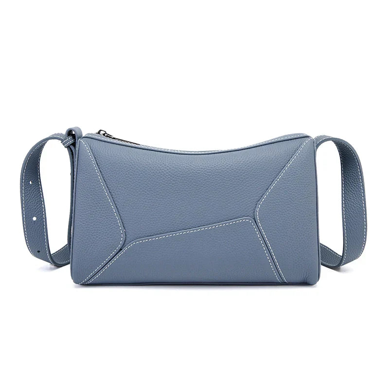 Izabella | Classic Leather Shoulder Bag
