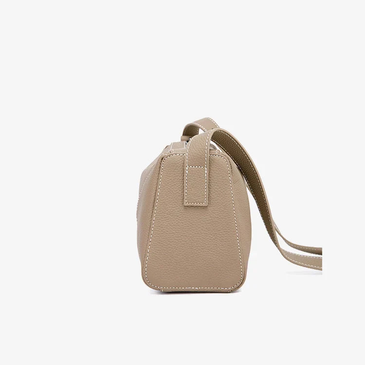 Izabella | Classic Leather Shoulder Bag