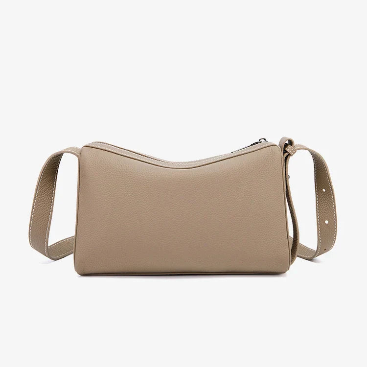 Izabella | Classic Leather Shoulder Bag